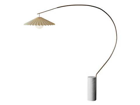 Arc Floor Lamp 3D Model