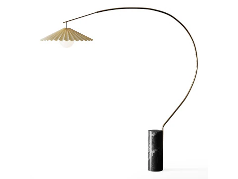 Arc Floor Lamp 3D Model