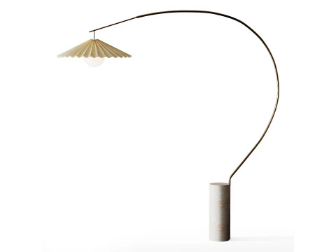 Arc Floor Lamp 3D Model