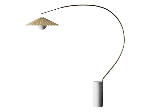 Arc Floor Lamp 3D Model