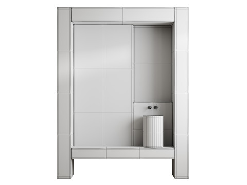 Меблі для ванної 36 3D Модель