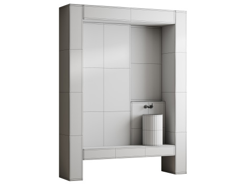 Меблі для ванної 36 3D Модель