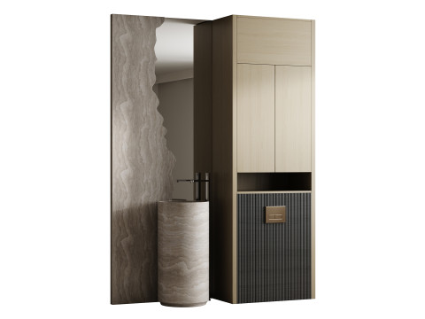 Меблі для ванної 37 3D Модель