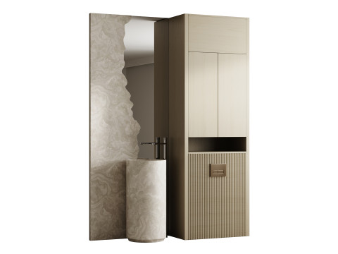 Меблі для ванної 37 3D Модель