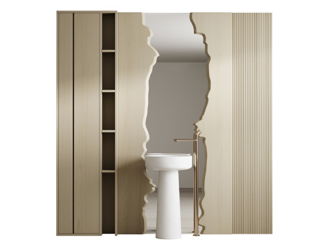 Меблі для ванної 38 3D Модель