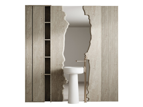 Меблі для ванної 38 3D Модель