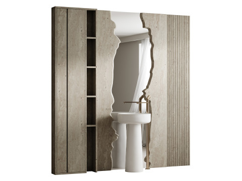 Меблі для ванної 38 3D Модель