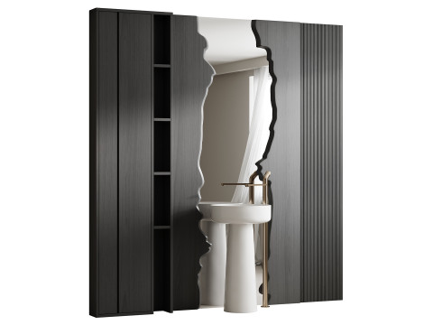 Меблі для ванної 38 3D Модель