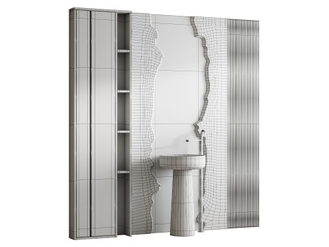 Меблі для ванної 38 3D Модель