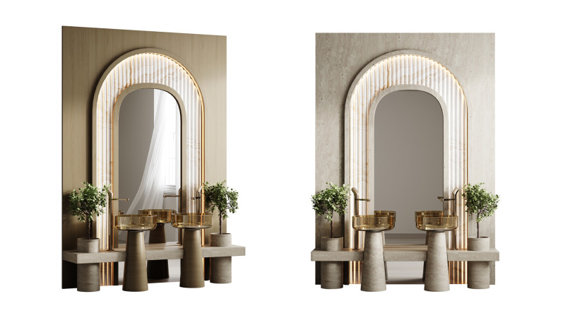 Badkamermeubels 39 3D Model .c4d .max .obj .3ds .fbx .stl .blend 