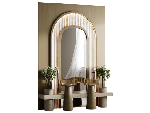 Badkamermeubels 39 3D Model