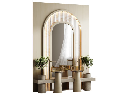 Badkamermeubels 39 3D Model