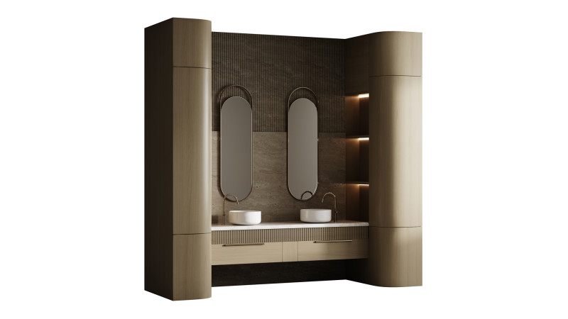 Bathroom furniture 40 3D Model .c4d .max .obj .3ds .fbx .stl .blend 