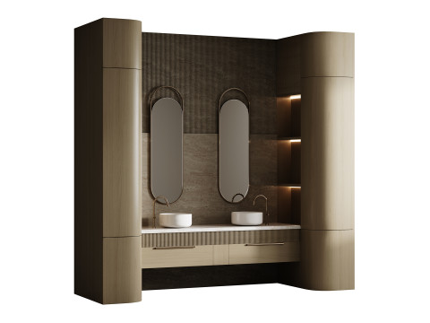 Bathroom furniture 40 3D Model
