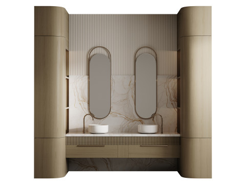 Bathroom furniture 40 3D Model