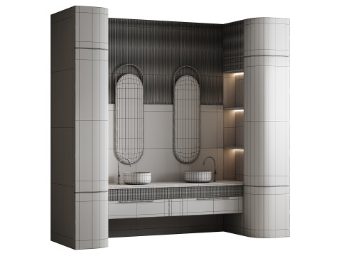 Bathroom furniture 40 3D Model