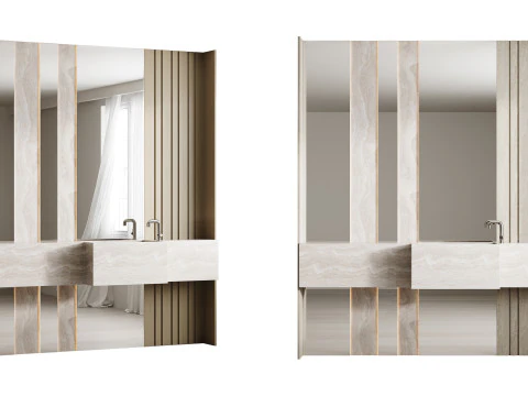 Меблі для ванної 41 3D Модель