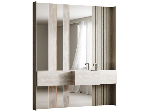 Badkamermeubels 41 3D Model