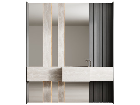 Badkamermeubels 41 3D Model