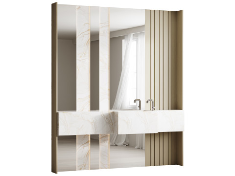 Badkamermeubels 41 3D Model