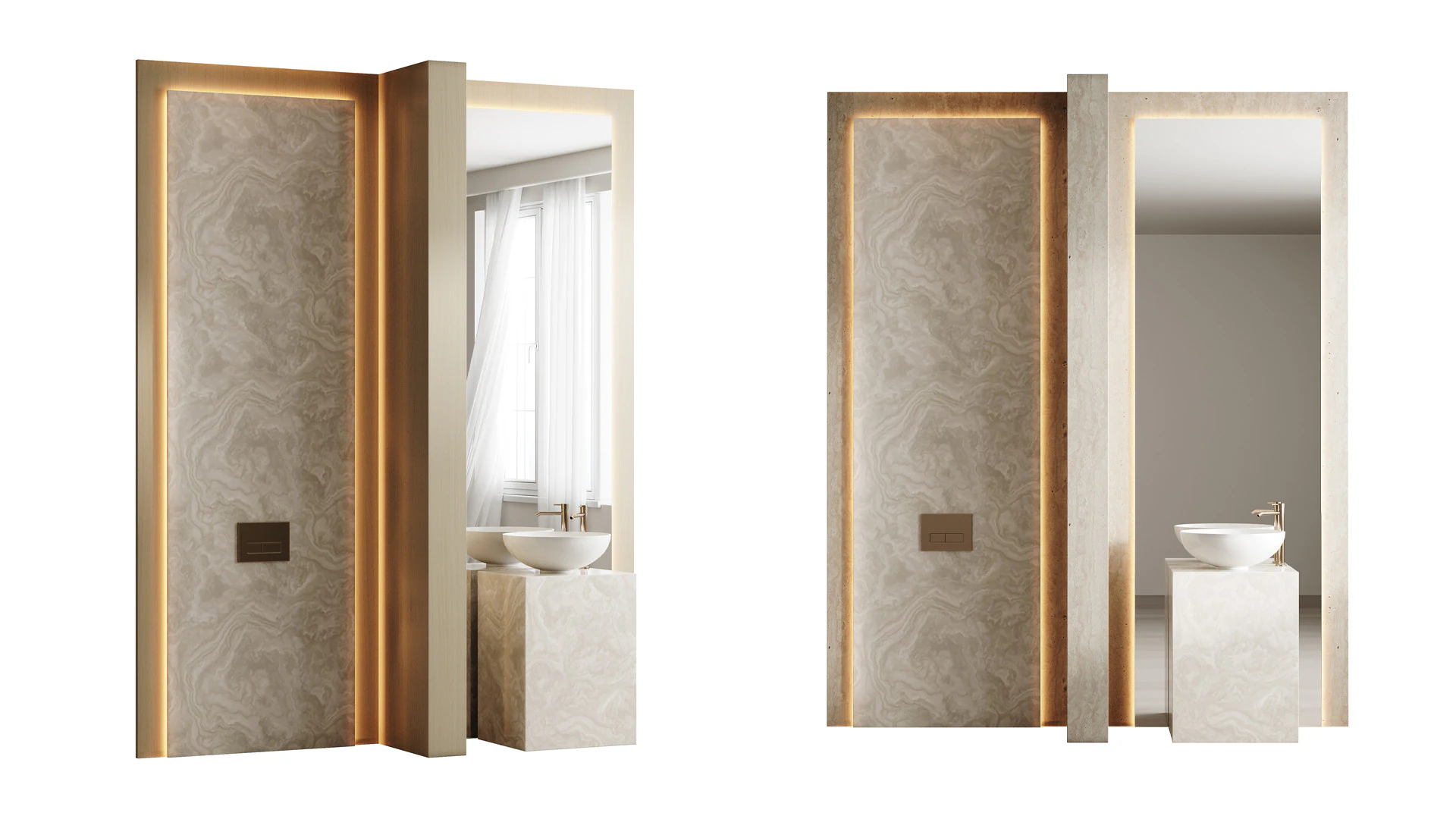 Bathroom furniture 42 3D Model .c4d .max .obj .3ds .fbx .stl .blend 