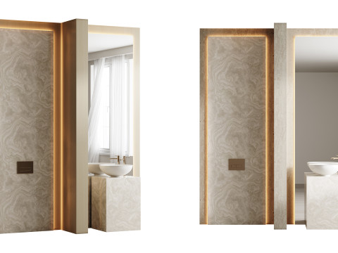 Meubles de salle de bain 42 Modèle 3D