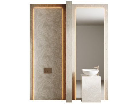 Меблі для ванної 42 3D Модель