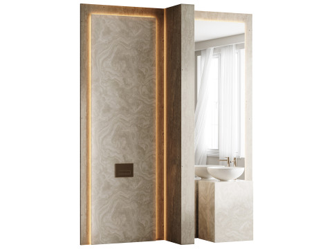 Меблі для ванної 42 3D Модель