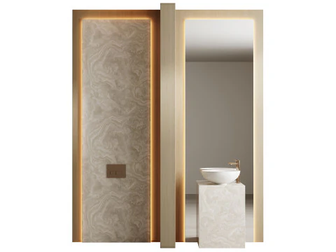 Bathroom furniture 42 3D Model