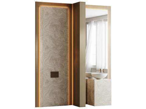 Меблі для ванної 42 3D Модель