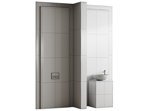 Меблі для ванної 42 3D Модель