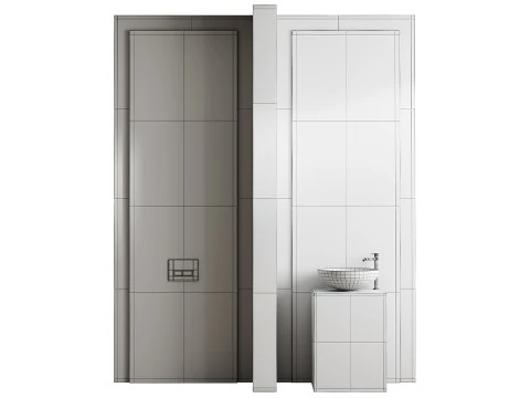 Bathroom furniture 42 3D Model