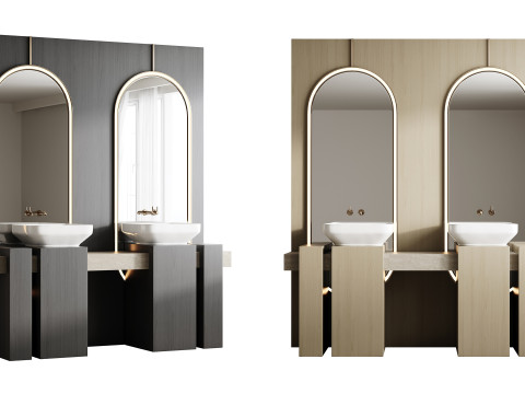 Мебель для ванной 43 3D Модель