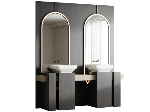 Мебель для ванной 43 3D Модель