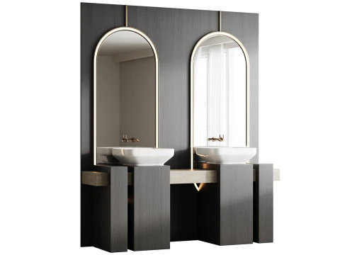 Bathroom furniture 43 3D Model