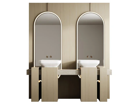 Bathroom furniture 43 3D Model