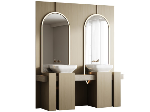 Мебель для ванной 43 3D Модель