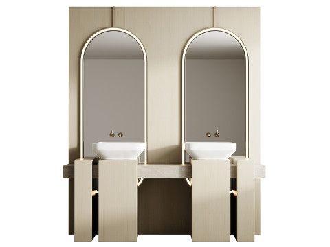 Мебель для ванной 43 3D Модель