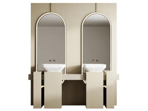 Bathroom furniture 43 3D Model