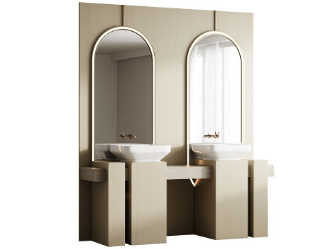 Мебель для ванной 43 3D Модель