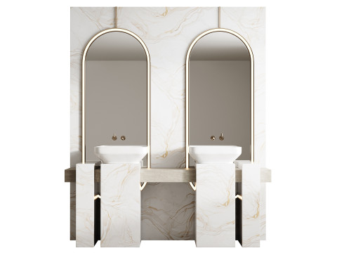 Мебель для ванной 43 3D Модель