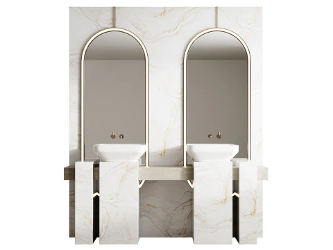 Bathroom furniture 43 3D Model