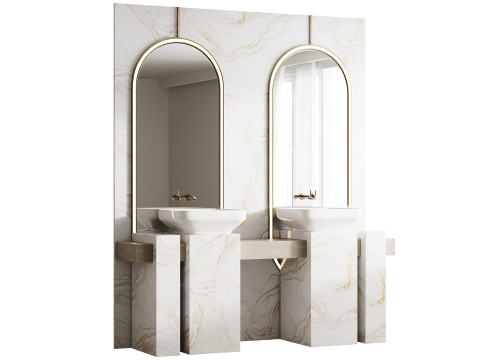 Мебель для ванной 43 3D Модель