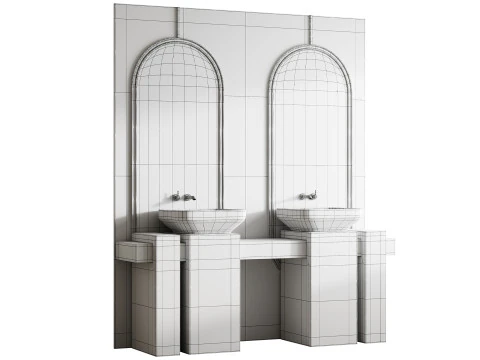Bathroom furniture 43 3D Model