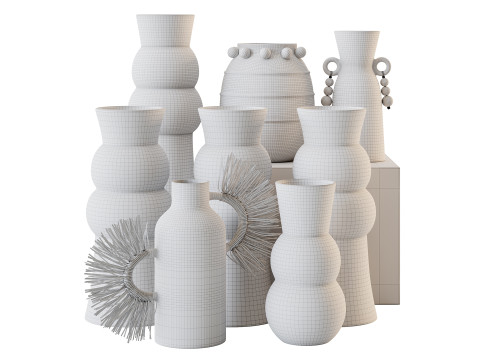 Colección Bouchra Boudoua Modelo 3D