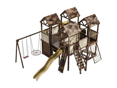 Zone 4 pour enfants géant Modèle 3D