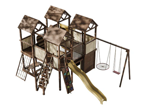 Zona 4 gigante per bambini Modello 3D