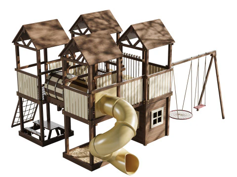 Zona 4 gigante per bambini Modello 3D