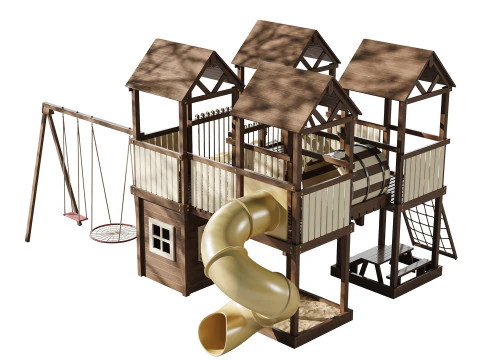 Zona 4 gigante per bambini Modello 3D