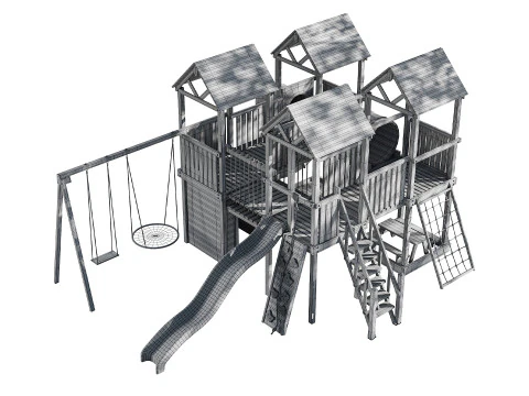 Zona 4 gigante per bambini Modello 3D